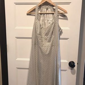 Loft High Back Dress Size 6